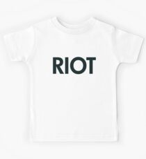 Riot (schwarz) Kinder T-Shirt