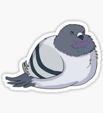 Pigeons- Asleep Sticker