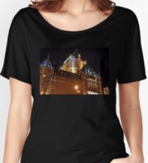 Fairmont Chateau Frontenac - Quebec 2008 Women's Relaxed Fit T-Shirt