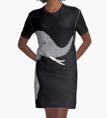 Elephant Graphic T-Shirt Dress