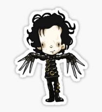 Edward with the hands of Scissors Sticker