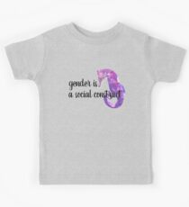 Gender is a Social Construct Kids Tee