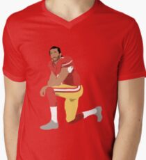 I'll take a knee with Kap Men's V-Neck T-Shirt