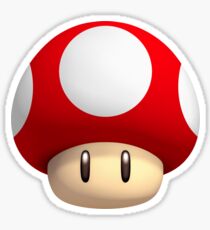 mario mushroom Sticker