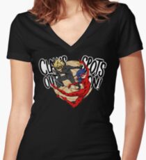 Miraculous Ladybug Women's Fitted V-Neck T-Shirt