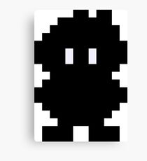 Pixel Limbo Boy Canvas Print