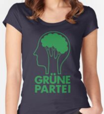 GRUNE PARTEI Women's Fitted Scoop T-Shirt