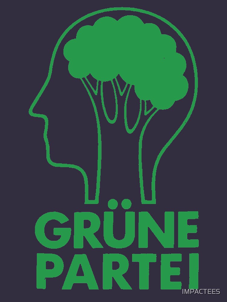 "GRUNE PARTEI" T-shirt by IMPACTEES | Redbubble