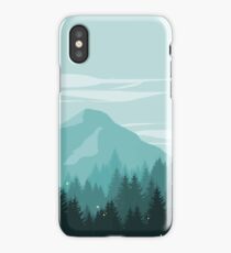 Blue Mountains iPhone Case