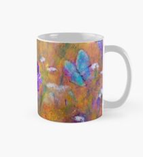 Iris, Wildflowers and Butterfly Classic Mug