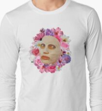 Alyssa Edwards Beauty Mask With Flowers - Rupaul's Drag Race All Stars 2 Long Sleeve T-Shirt