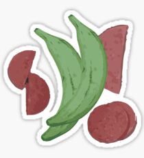 Platano con Salami Sticker