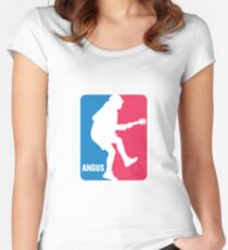 Angus Young Sport Logo Fitted Scoop T-Shirt