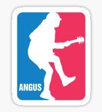 Angus Young Sport Logo Sticker