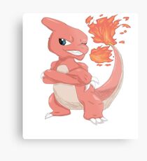 Pokemon-Charmeleon Metal Print