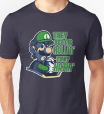 Luigi MK8 - Ridin' Dirty Unisex T-Shirt