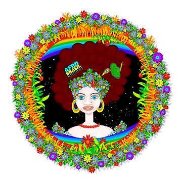 Artwork thumbnail, AFRO BRASIL - Flowers by aremaarega