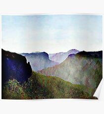 Bue Mountains Poster