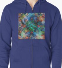 Mermaid #DeepDream Zipped Hoodie