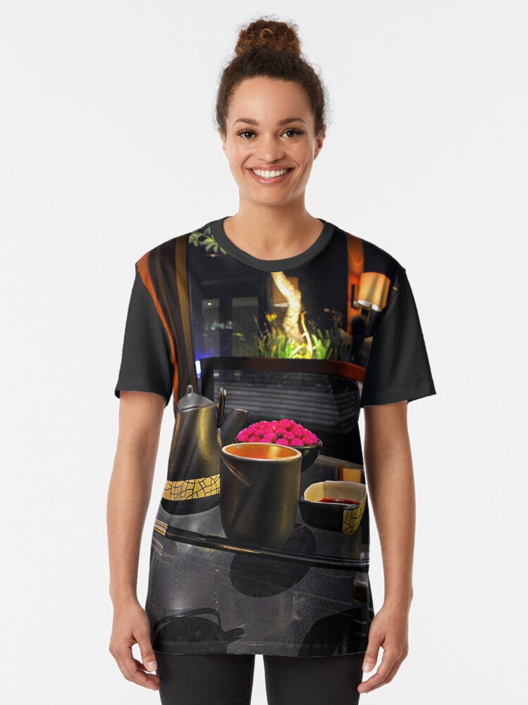Alternate view of Green tea Graphic T-Shirt