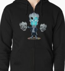 Undertale - Sans and Gasterblaster Zipped Hoodie