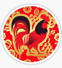 Red Rooster Sticker