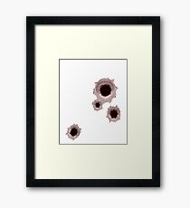 KILL BULLET Framed Print