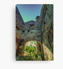 Santo Tomas engine house, Pozo Ancho lead mine, Linares, Andalusia, Spain Canvas Print