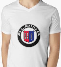 Alpina - Classic Car Logos Men's V-Neck T-Shirt
