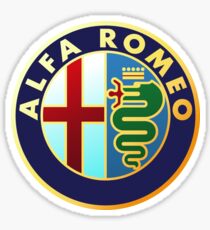Alfa Romeo - Classic Car Logos Sticker
