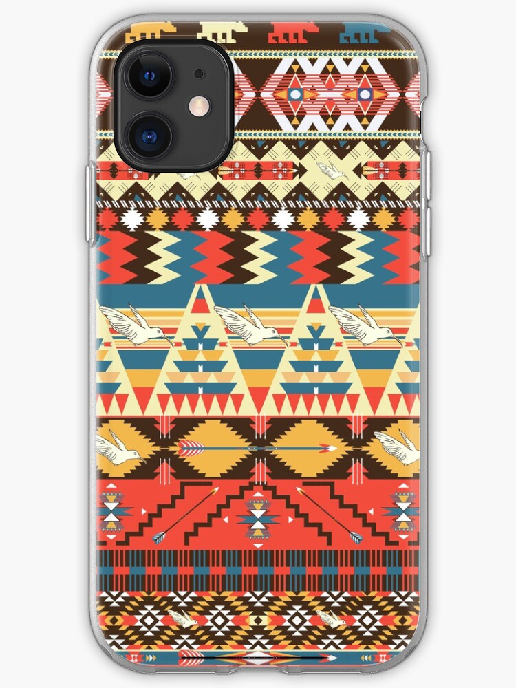 Colorful tribal pattern with geometric elements iPhone 11 case Colorful tribal pattern with geometric elements iPhone 11 case