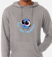 Einfach weiter schwimmen # 2 Leichter Hoodie