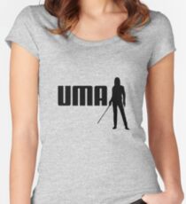 P-UMA (A Kill Bill take on Puma) Women's Fitted Scoop T-Shirt