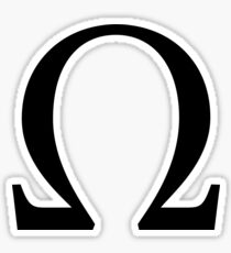 black omega Sticker