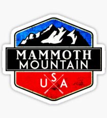 MAMMOTH MOUNTAIN CALIFORNIA SKIING SKI SNOWBOARDING HIKING CLIMBING 7 Sticker