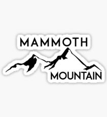 MAMMOTH MOUNTAIN CALIFORNIA SKIING SKI SNOWBOARDING HIKING CLIMBING 9 Sticker