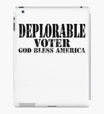 deplorable iPad Case/Skin