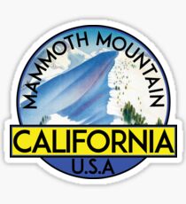MAMMOTH MOUNTAIN CALIFORNIA SKIING SKI SNOWBOARDING HIKING CLIMBING 10 Sticker