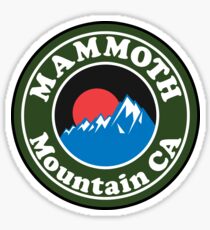 MAMMOTH MOUNTAIN CALIFORNIA SKIING SKI SNOWBOARDING HIKING CLIMBING 14 Sticker