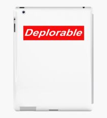 red deplorable iPad Case/Skin
