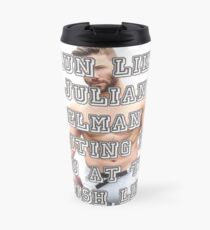 Run like Julian Edelman is waiting for you at the finish line! Travel Mug
