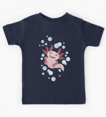 Axolotl and The Bubbles Kids Tee
