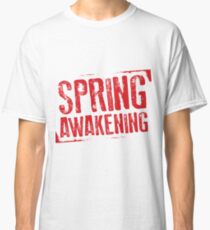 Camiseta clásica Spring Awakening logo