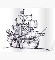 Be a Pirate Poster