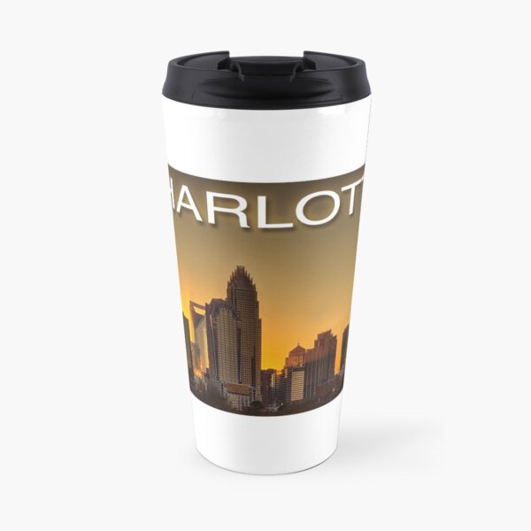 charlotte nc skyline Travel Mug