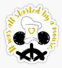By A Mouse Sticker
