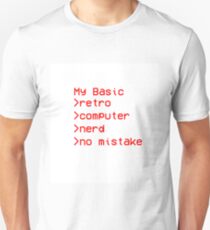 Retro Computer Nerd Unisex T-Shirt