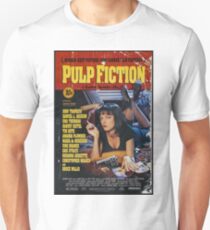 Camiseta ajustada Pulp Fiction Uma Thurman Póster