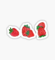 Erdbeeren Sticker