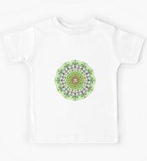 GREEN OM MANDALA Kids Tee